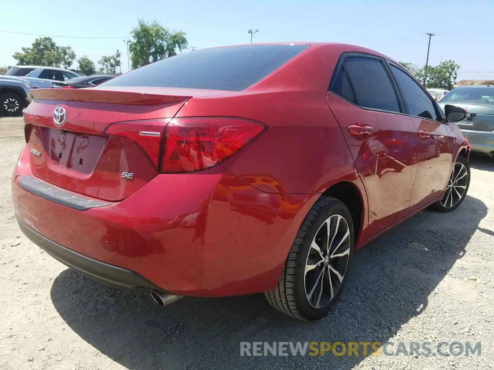 4 Photograph of a damaged car 5YFBURHE2KP892133 TOYOTA COROLLA 2019