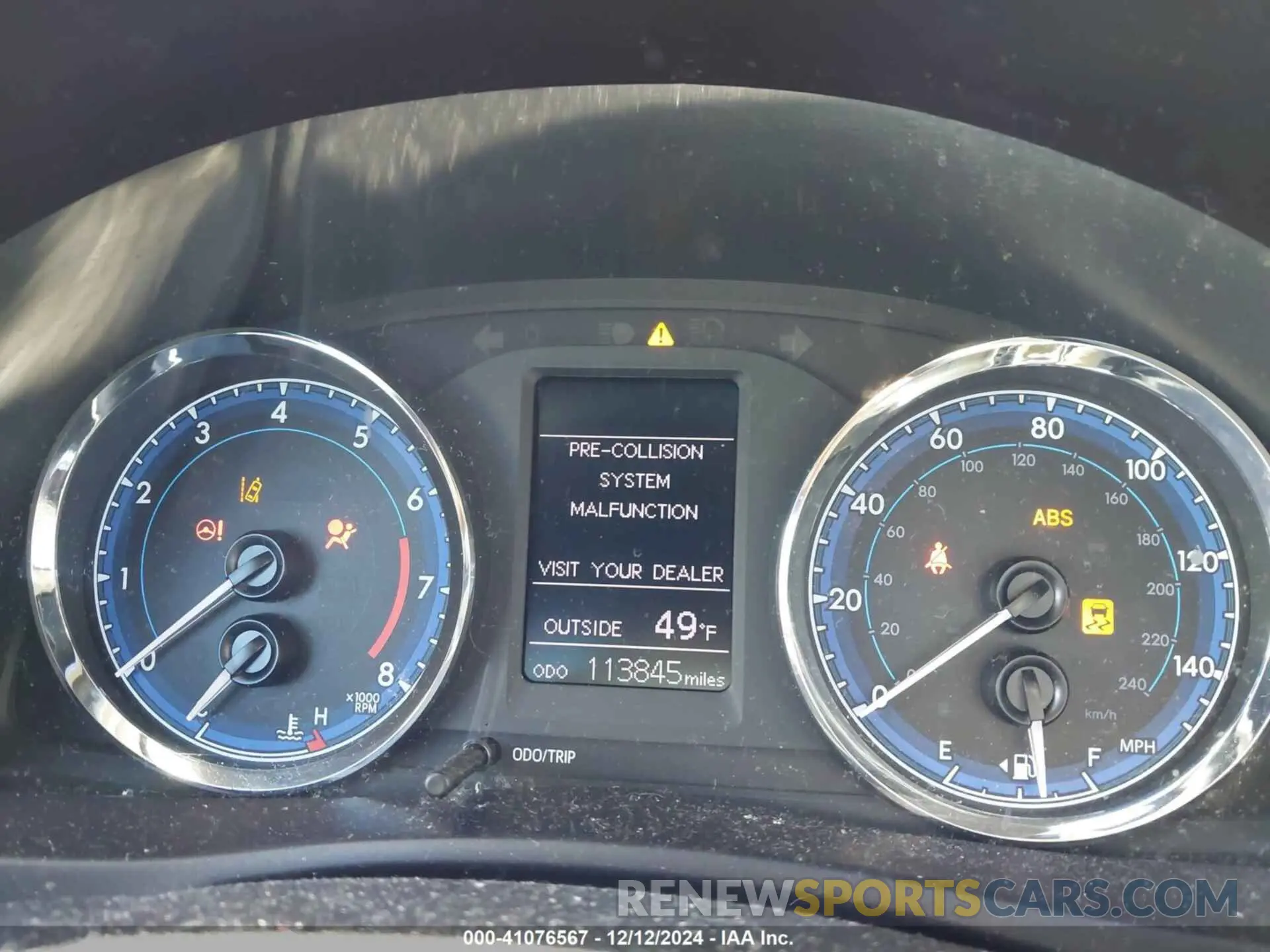 7 Photograph of a damaged car 5YFBURHE2KP892617 TOYOTA COROLLA 2019