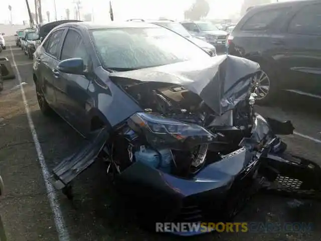 1 Photograph of a damaged car 5YFBURHE2KP893069 TOYOTA COROLLA 2019