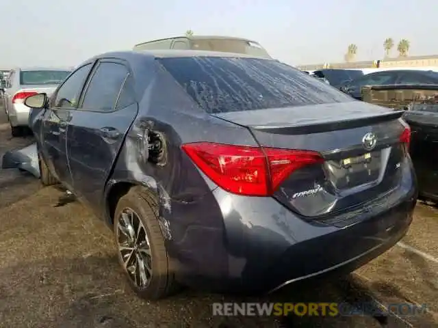 3 Photograph of a damaged car 5YFBURHE2KP893069 TOYOTA COROLLA 2019