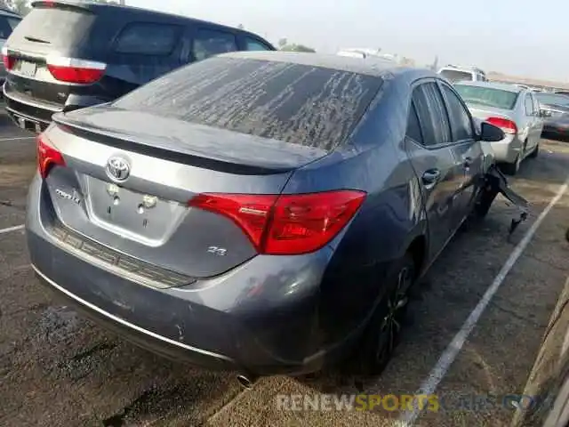 4 Photograph of a damaged car 5YFBURHE2KP893069 TOYOTA COROLLA 2019