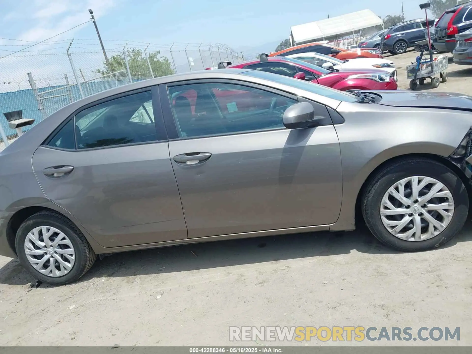 14 Photograph of a damaged car 5YFBURHE2KP894528 TOYOTA COROLLA 2019