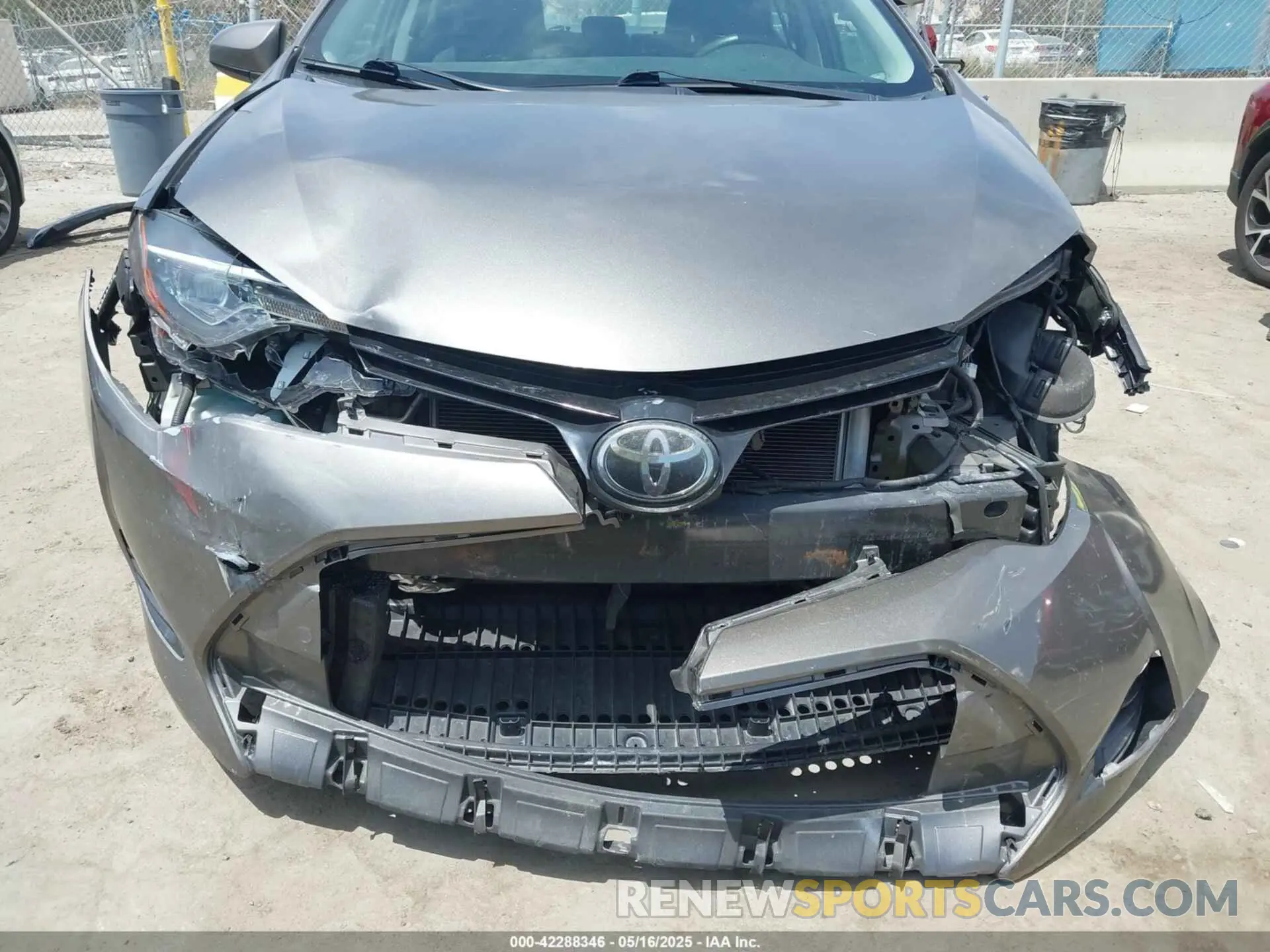 6 Photograph of a damaged car 5YFBURHE2KP894528 TOYOTA COROLLA 2019