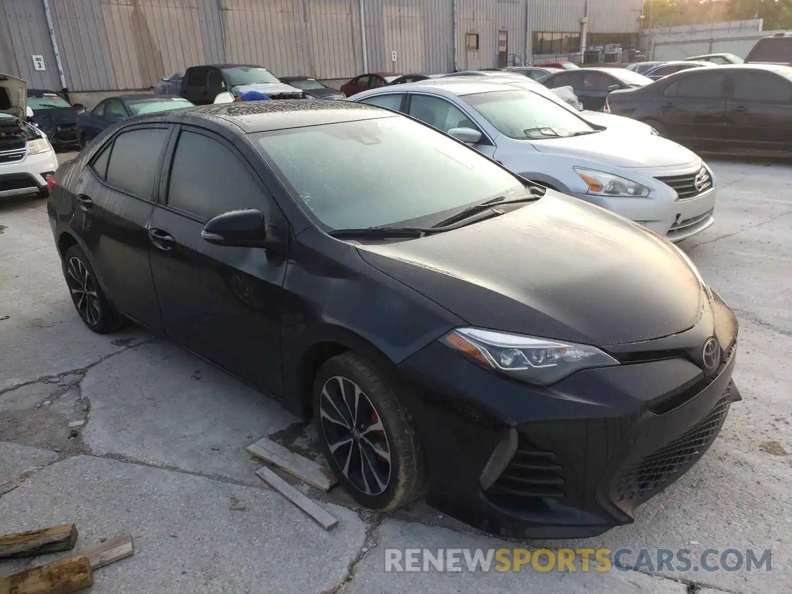 1 Photograph of a damaged car 5YFBURHE2KP895050 TOYOTA COROLLA 2019