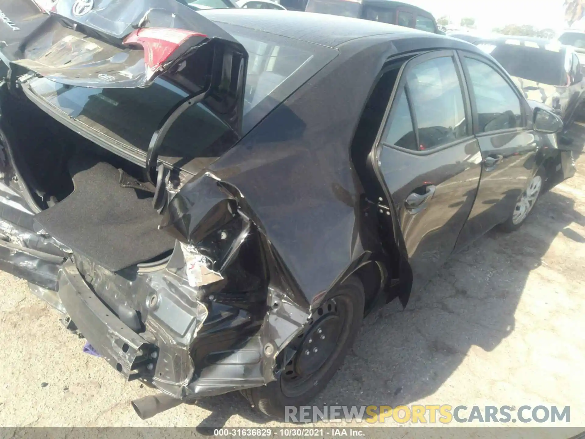 4 Photograph of a damaged car 5YFBURHE2KP896117 TOYOTA COROLLA 2019