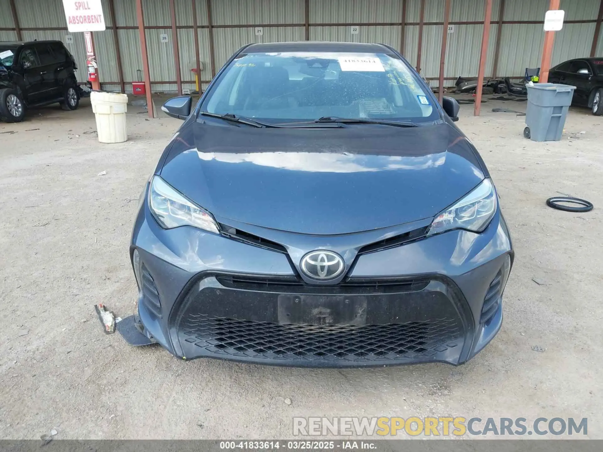 13 Photograph of a damaged car 5YFBURHE2KP896120 TOYOTA COROLLA 2019