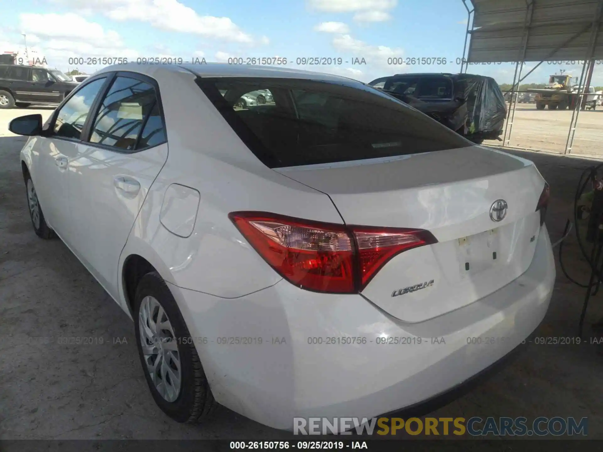 3 Photograph of a damaged car 5YFBURHE2KP897073 TOYOTA COROLLA 2019