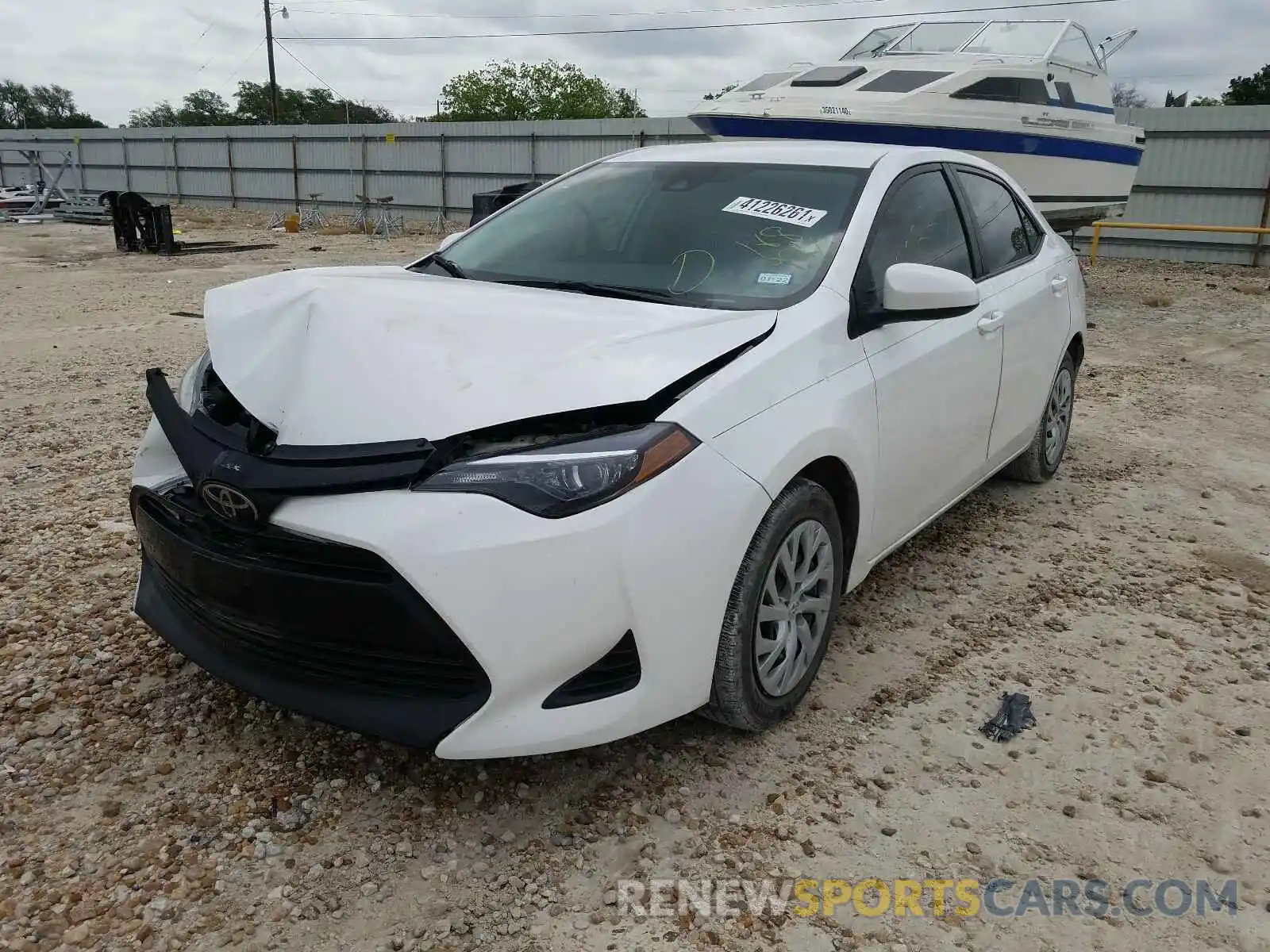 2 Photograph of a damaged car 5YFBURHE2KP898532 TOYOTA COROLLA 2019