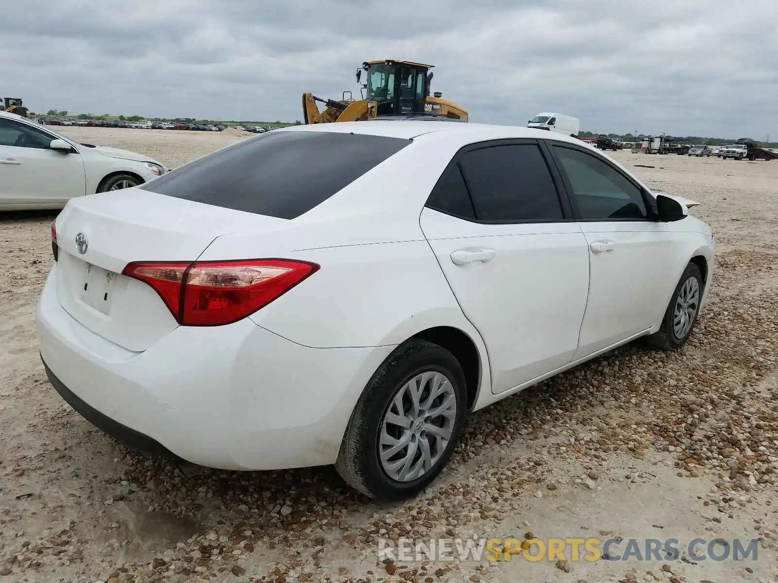 4 Photograph of a damaged car 5YFBURHE2KP898532 TOYOTA COROLLA 2019