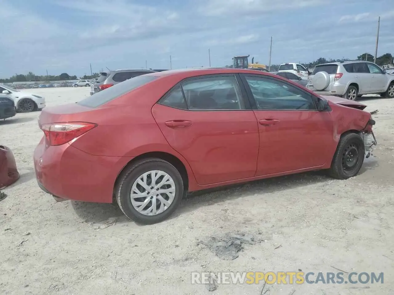 3 Photograph of a damaged car 5YFBURHE2KP899518 TOYOTA COROLLA 2019