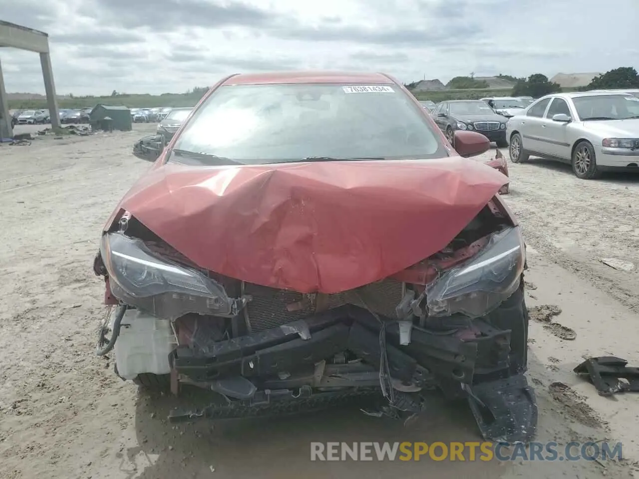 5 Photograph of a damaged car 5YFBURHE2KP899518 TOYOTA COROLLA 2019