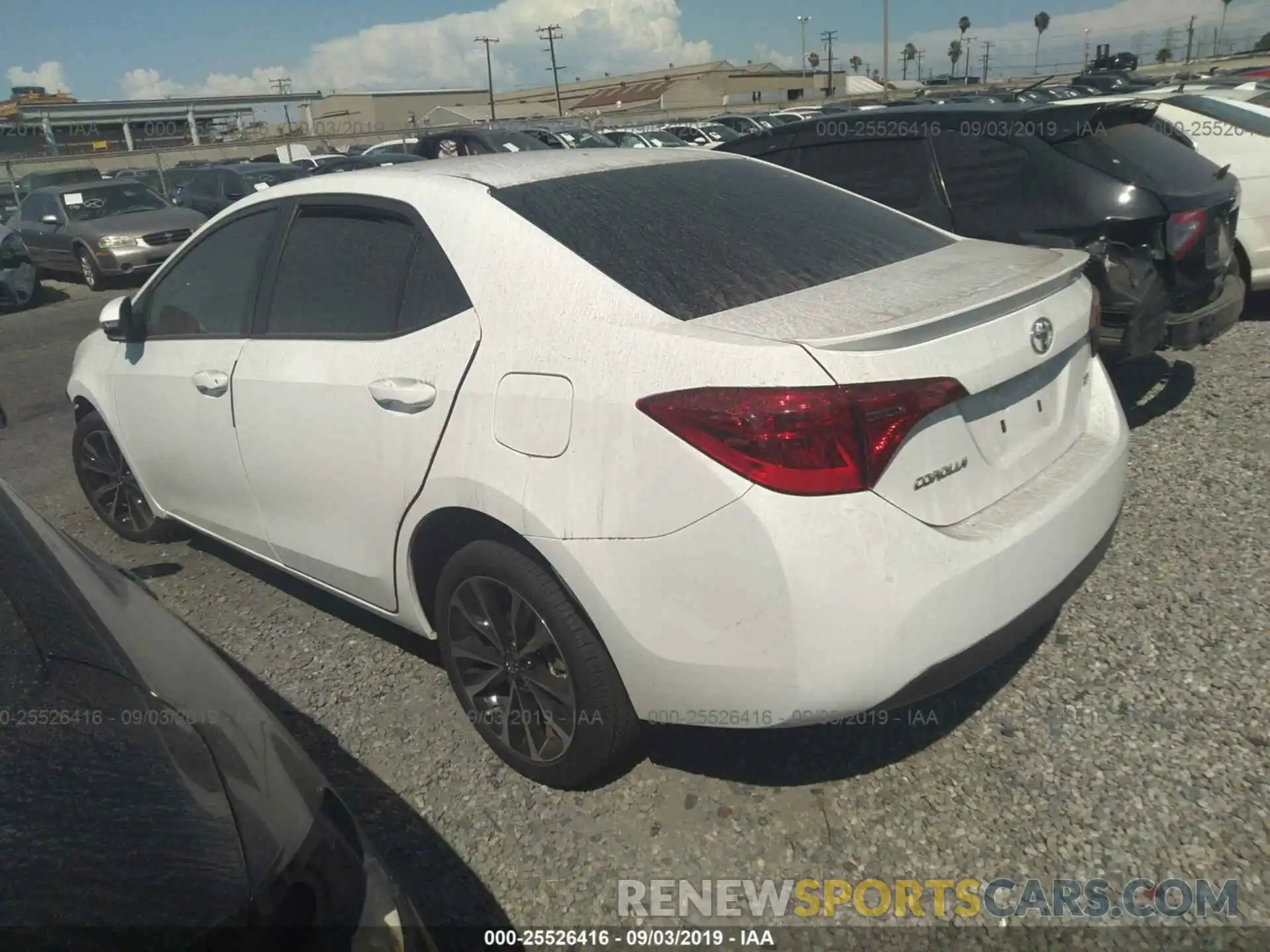 3 Photograph of a damaged car 5YFBURHE2KP899664 TOYOTA COROLLA 2019