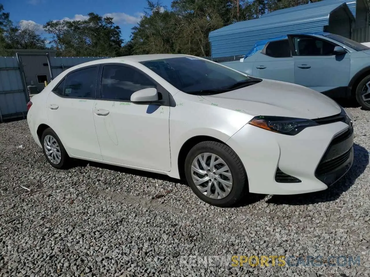4 Photograph of a damaged car 5YFBURHE2KP900246 TOYOTA COROLLA 2019
