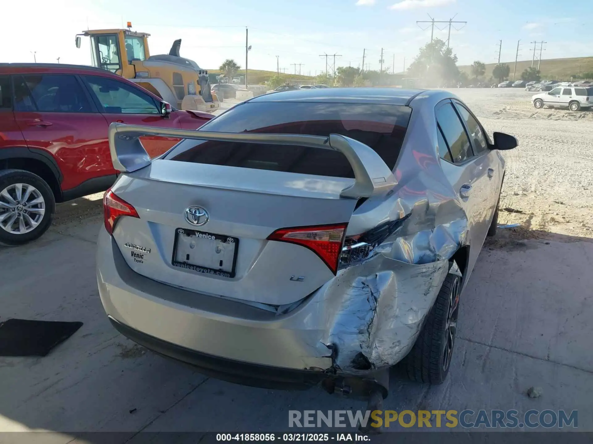 4 Photograph of a damaged car 5YFBURHE2KP902370 TOYOTA COROLLA 2019