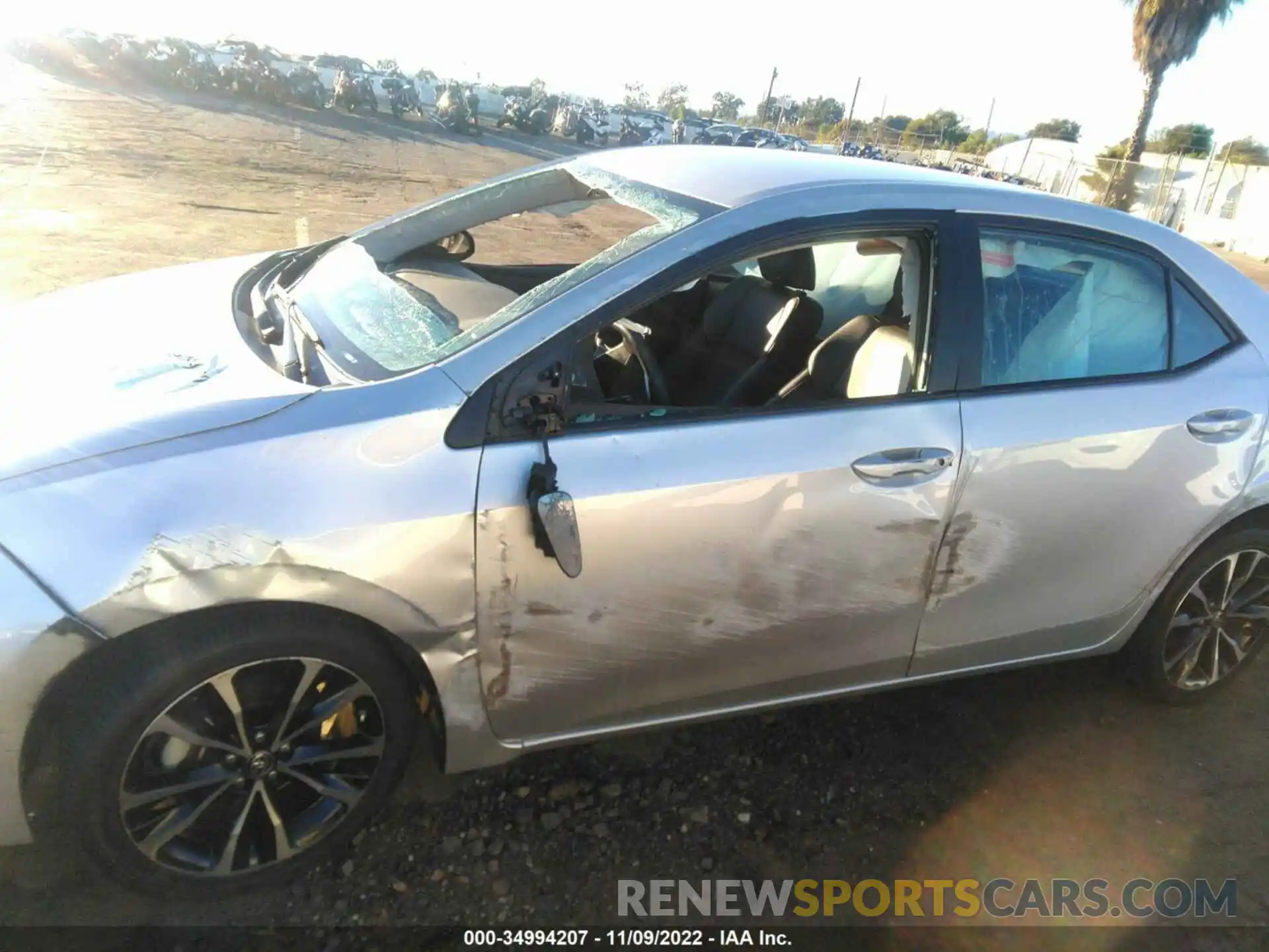 6 Photograph of a damaged car 5YFBURHE2KP904300 TOYOTA COROLLA 2019