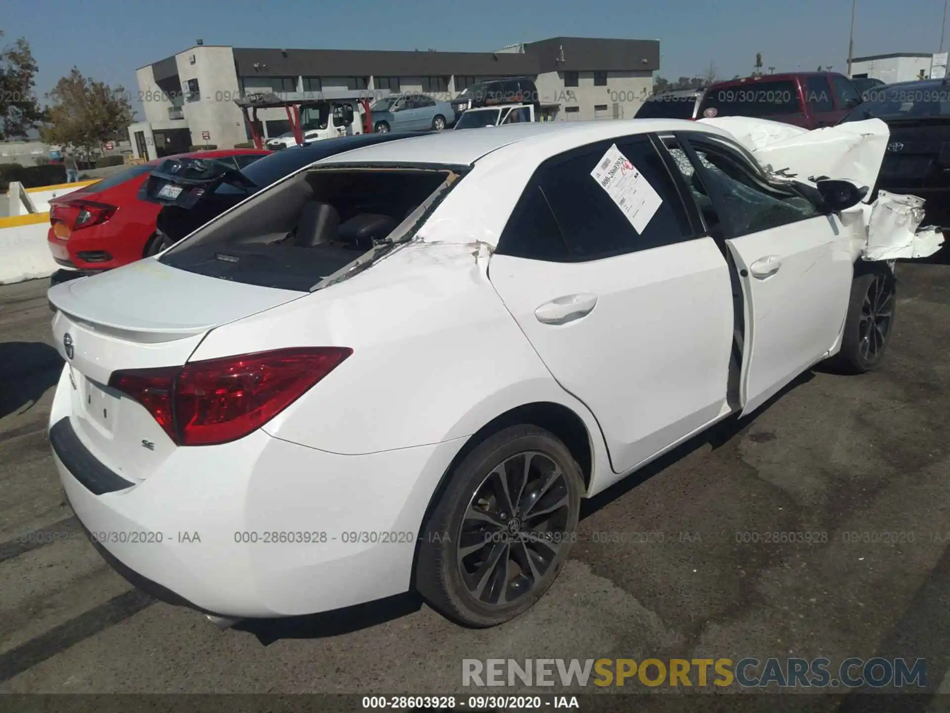 4 Photograph of a damaged car 5YFBURHE2KP904541 TOYOTA COROLLA 2019