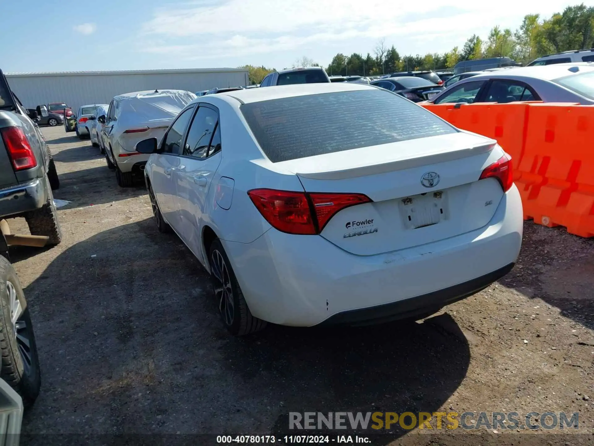 3 Photograph of a damaged car 5YFBURHE2KP906614 TOYOTA COROLLA 2019