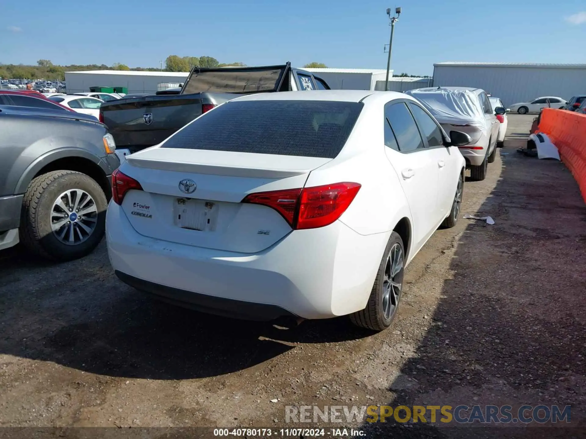 4 Photograph of a damaged car 5YFBURHE2KP906614 TOYOTA COROLLA 2019