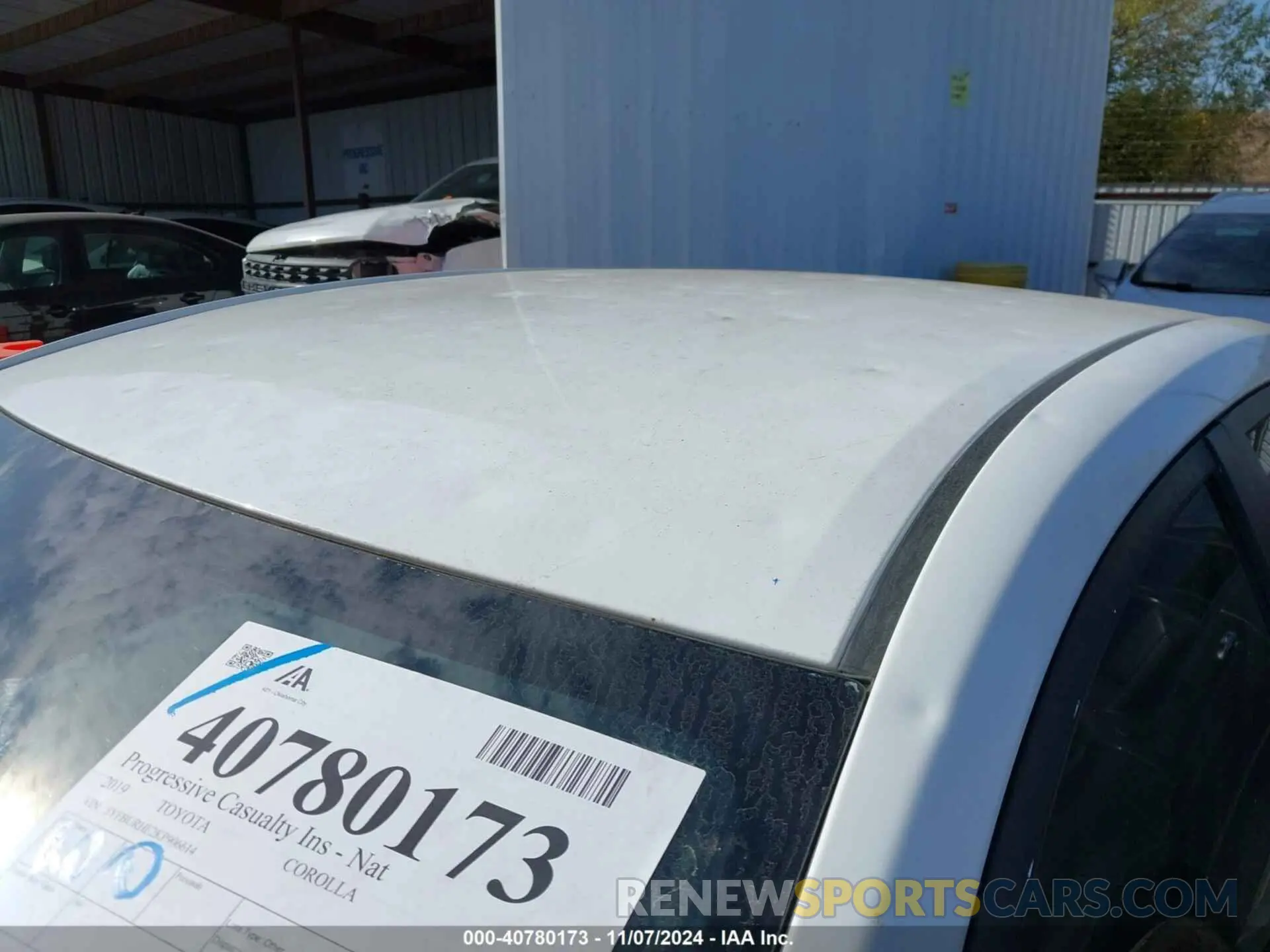 6 Photograph of a damaged car 5YFBURHE2KP906614 TOYOTA COROLLA 2019