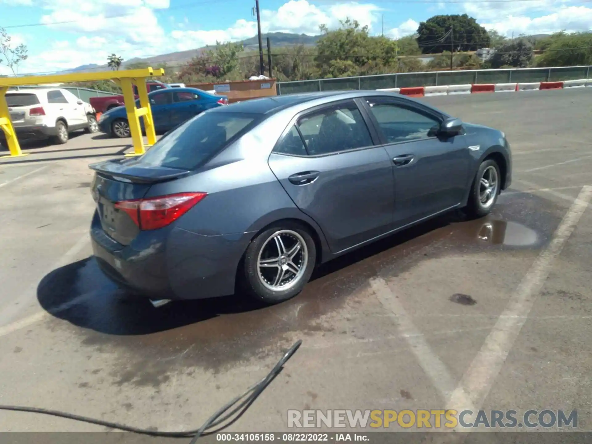 4 Photograph of a damaged car 5YFBURHE2KP907004 TOYOTA COROLLA 2019