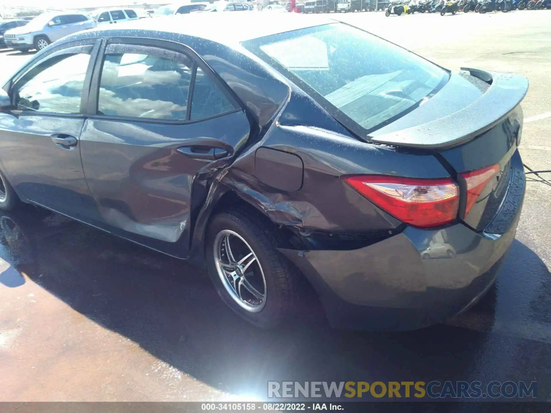 6 Photograph of a damaged car 5YFBURHE2KP907004 TOYOTA COROLLA 2019