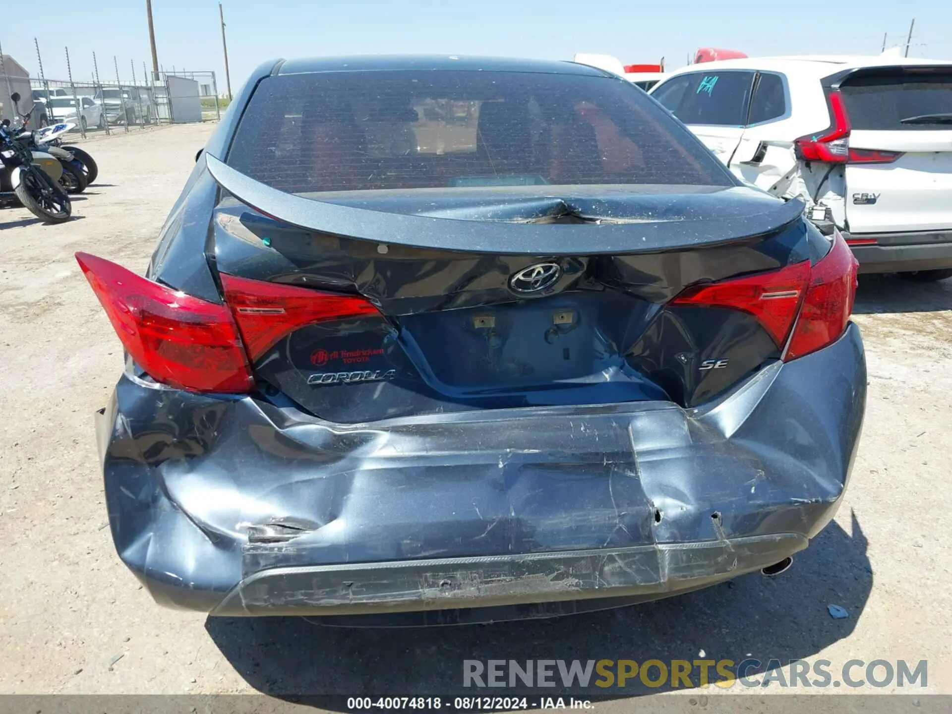 6 Photograph of a damaged car 5YFBURHE2KP910307 TOYOTA COROLLA 2019