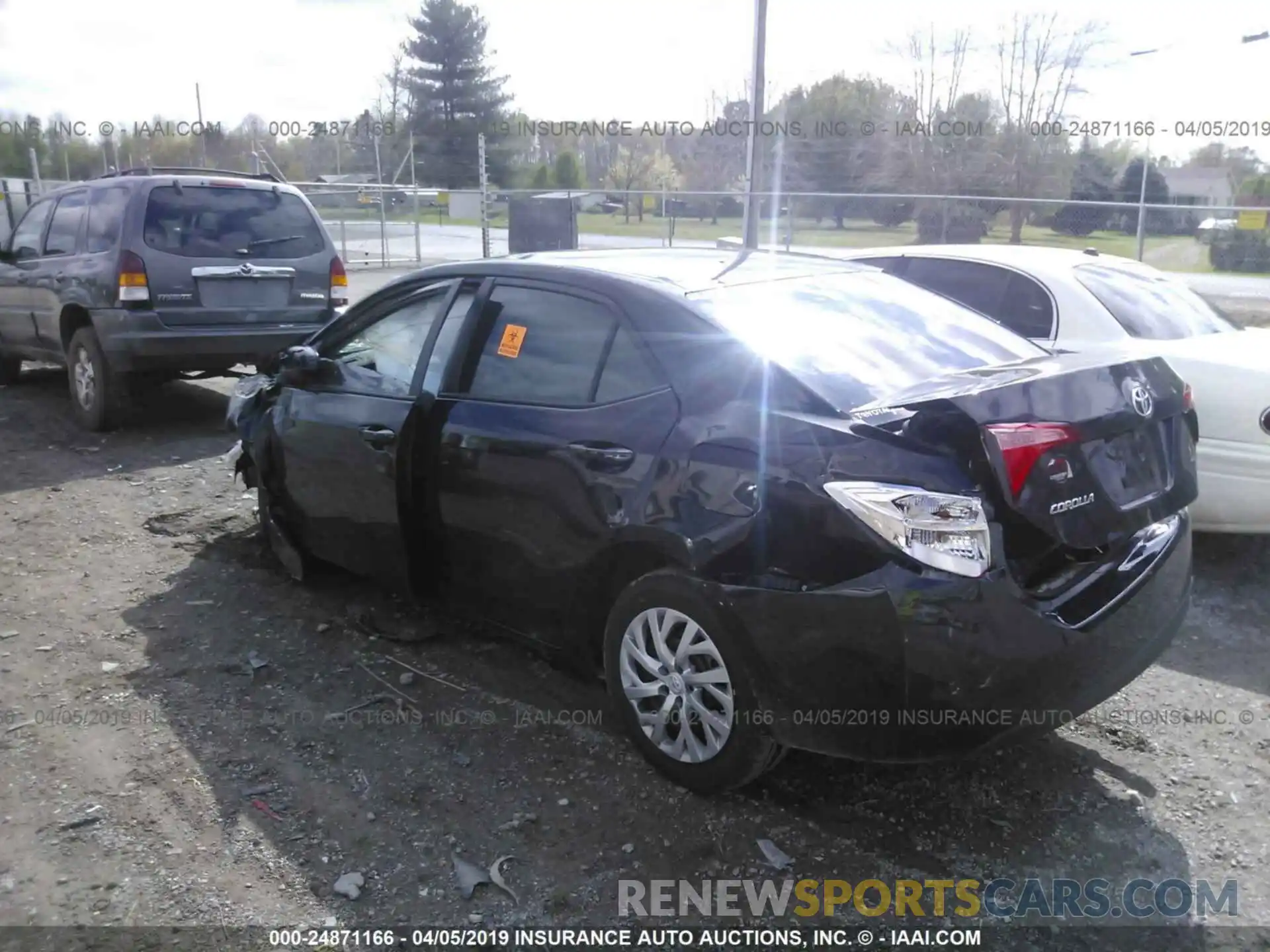 3 Photograph of a damaged car 5YFBURHE2KP911358 TOYOTA COROLLA 2019