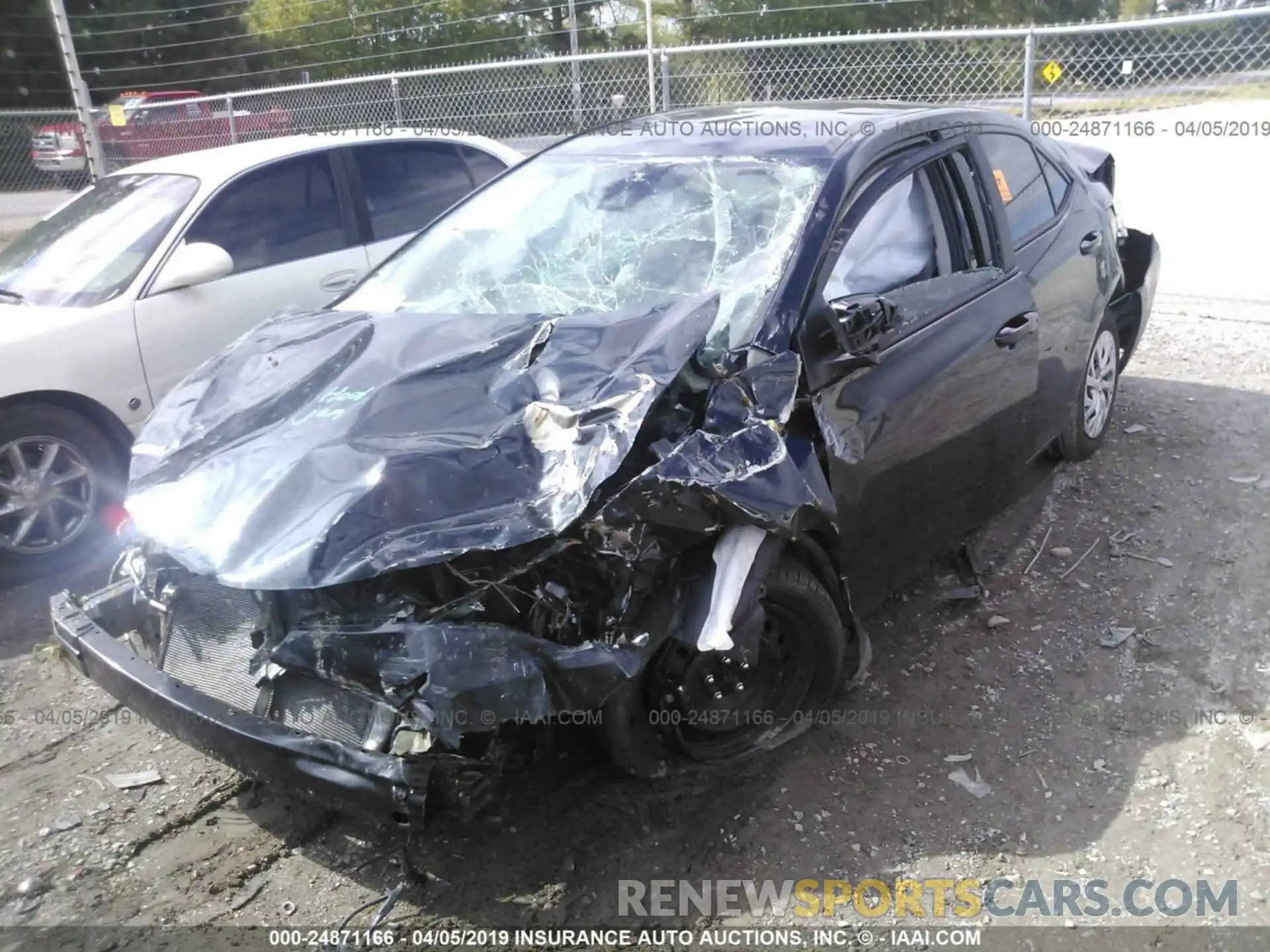 6 Photograph of a damaged car 5YFBURHE2KP911358 TOYOTA COROLLA 2019