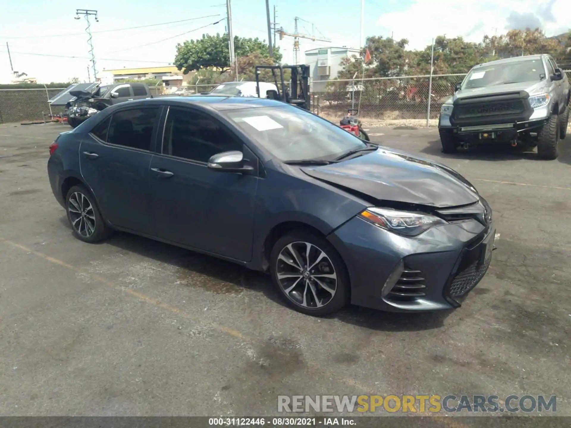 1 Photograph of a damaged car 5YFBURHE2KP913871 TOYOTA COROLLA 2019