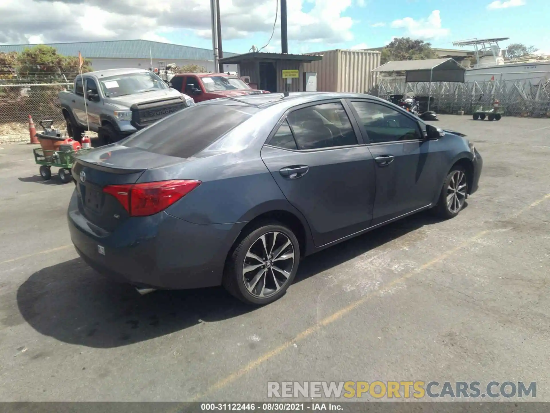 4 Photograph of a damaged car 5YFBURHE2KP913871 TOYOTA COROLLA 2019