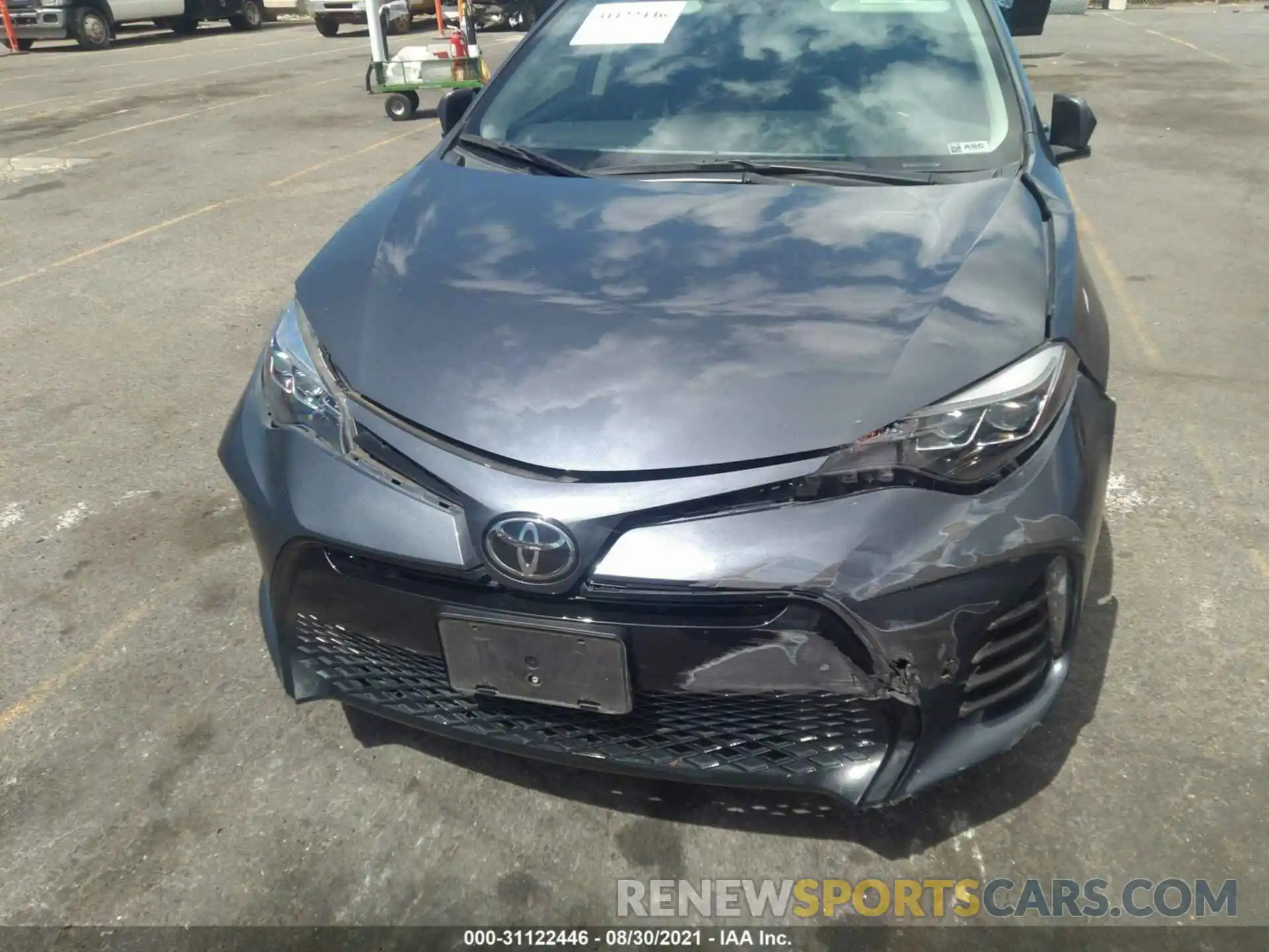 6 Photograph of a damaged car 5YFBURHE2KP913871 TOYOTA COROLLA 2019