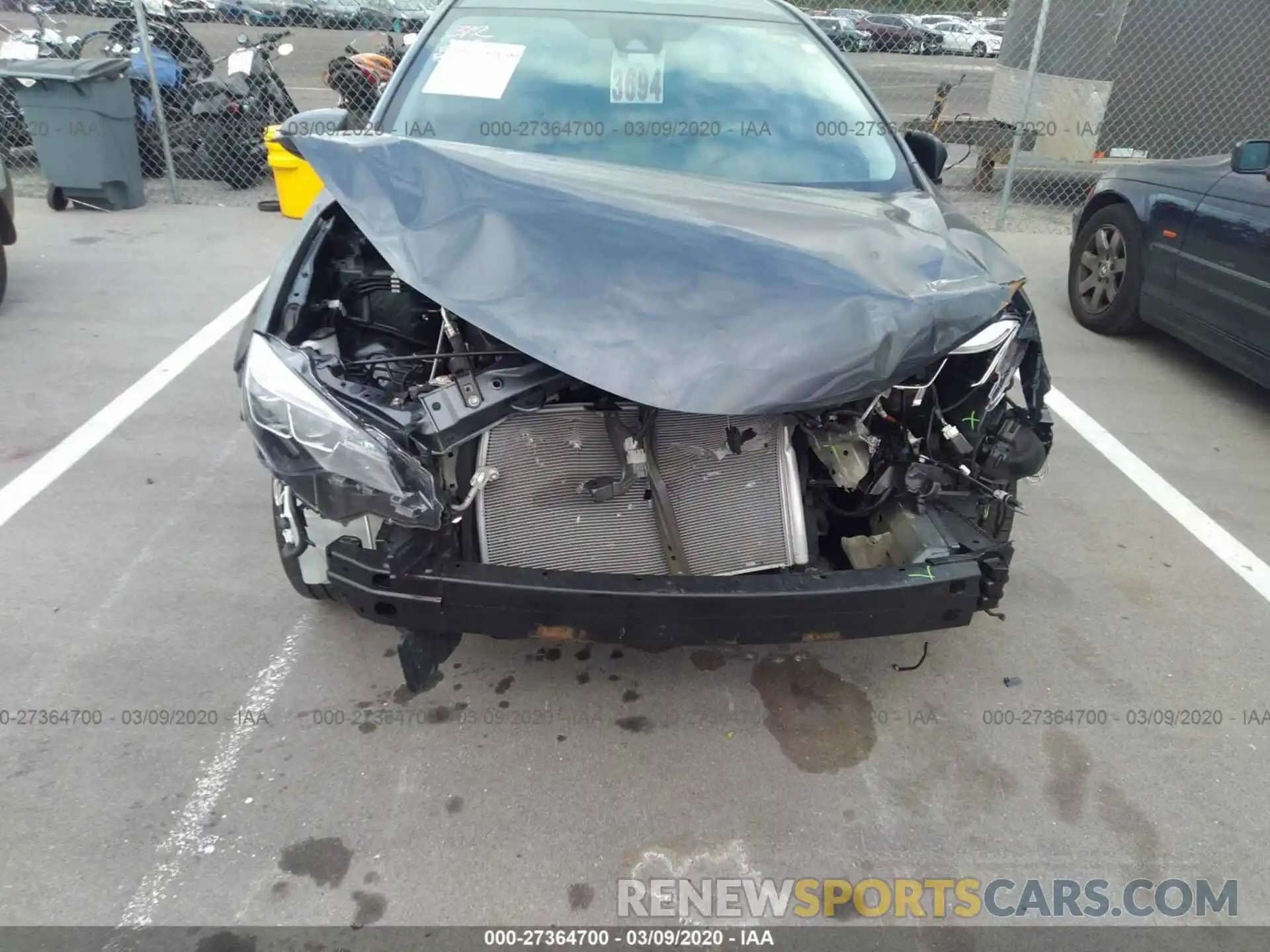 6 Photograph of a damaged car 5YFBURHE2KP914924 TOYOTA COROLLA 2019