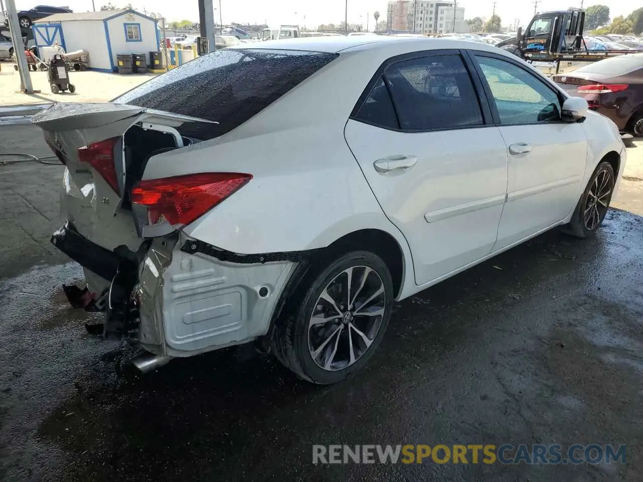 3 Photograph of a damaged car 5YFBURHE2KP915779 TOYOTA COROLLA 2019