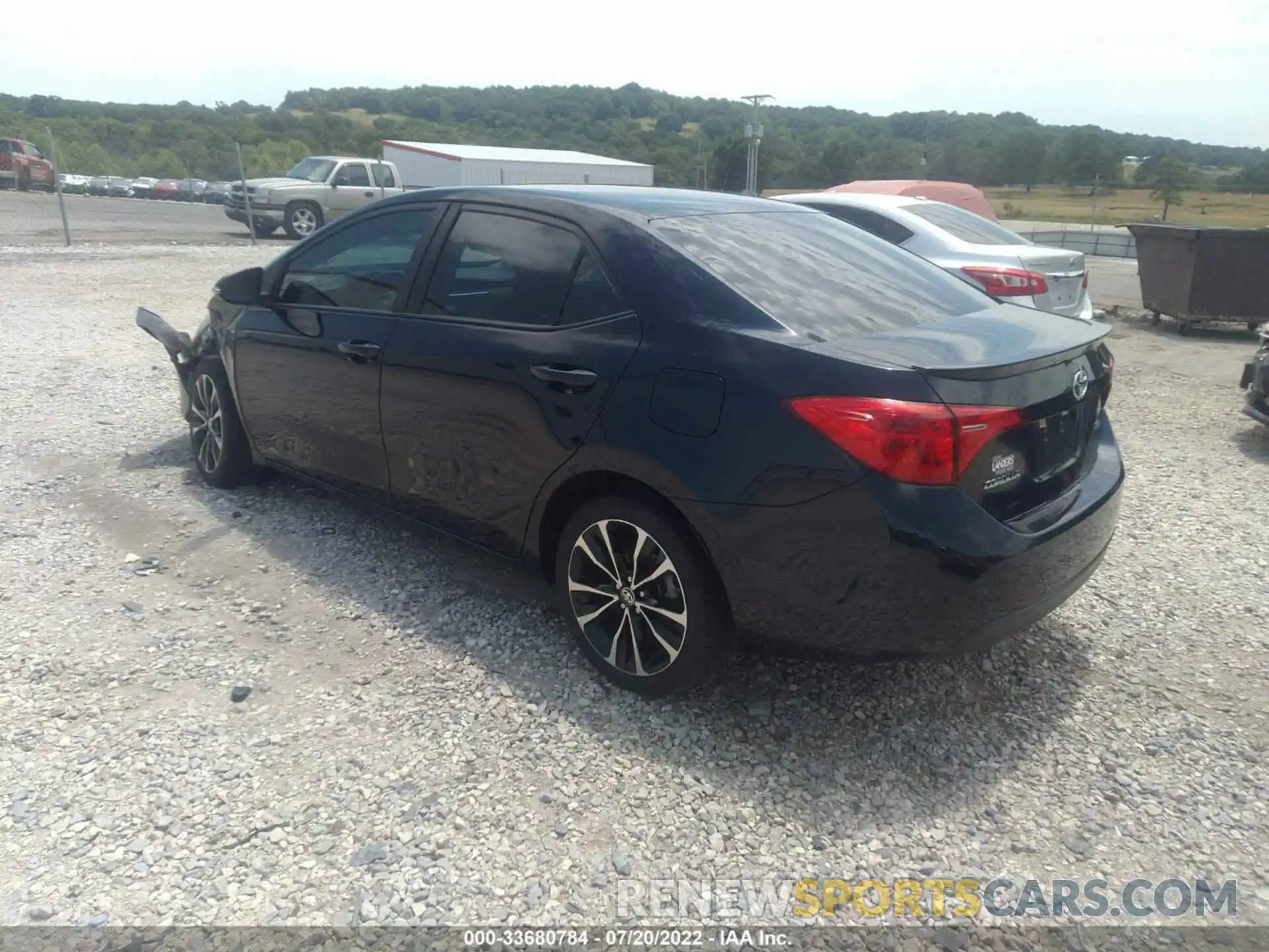 3 Photograph of a damaged car 5YFBURHE2KP917399 TOYOTA COROLLA 2019