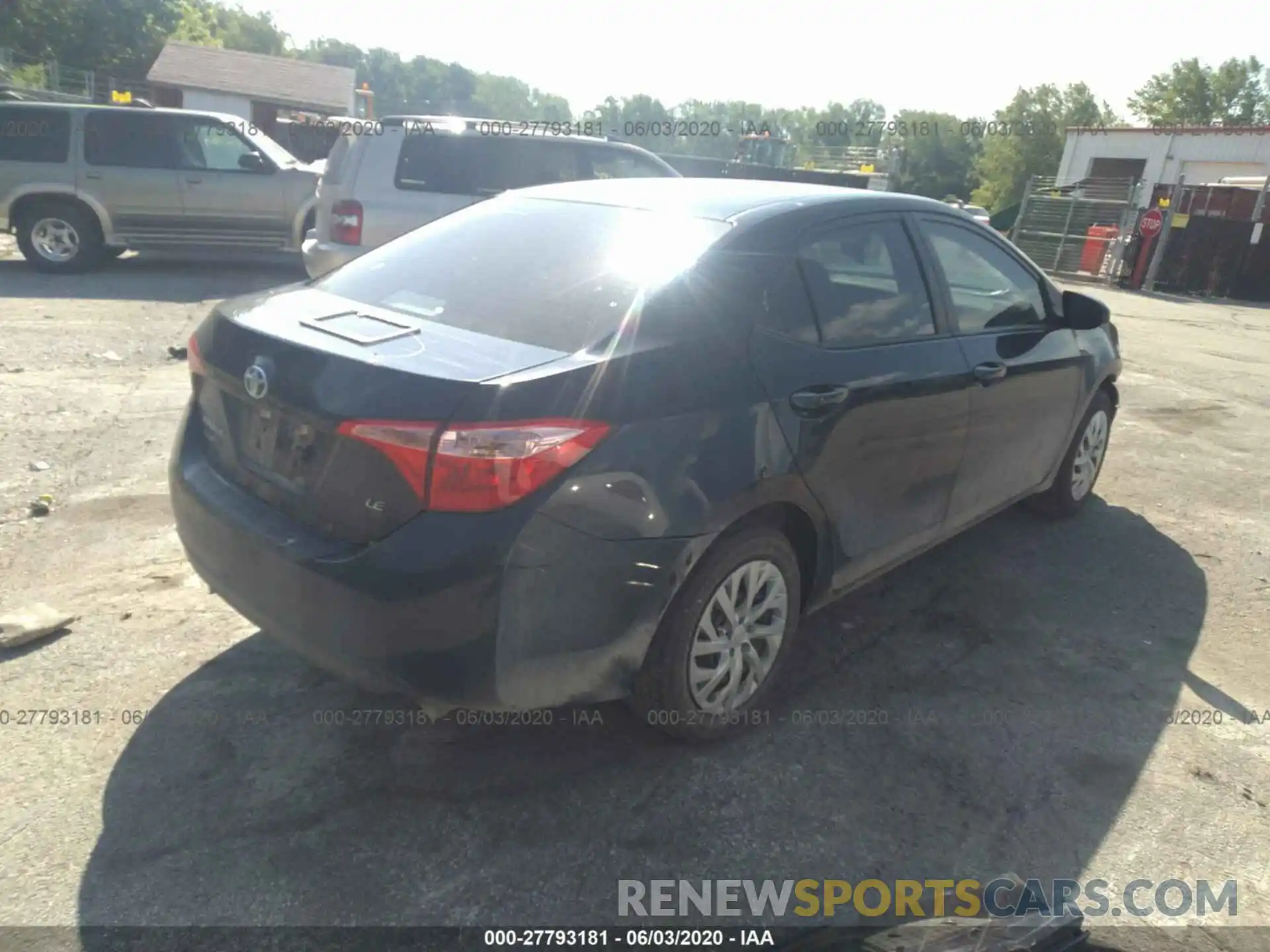 4 Photograph of a damaged car 5YFBURHE2KP918648 TOYOTA COROLLA 2019