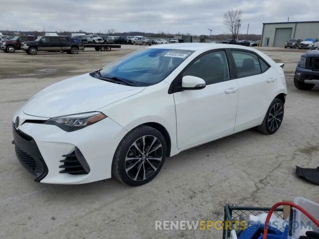 1 Photograph of a damaged car 5YFBURHE2KP919332 TOYOTA COROLLA 2019