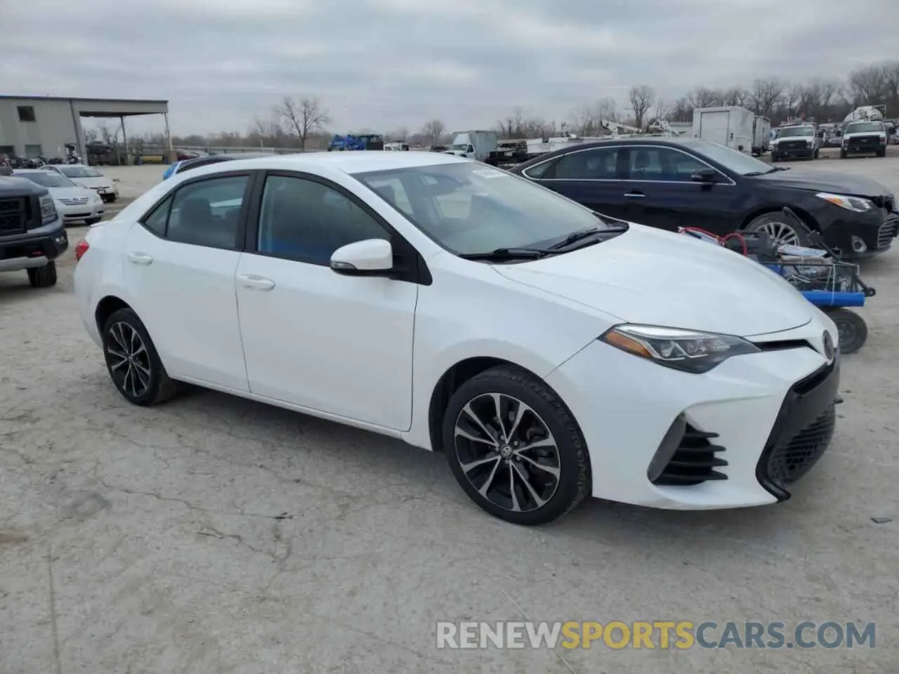 4 Photograph of a damaged car 5YFBURHE2KP919332 TOYOTA COROLLA 2019