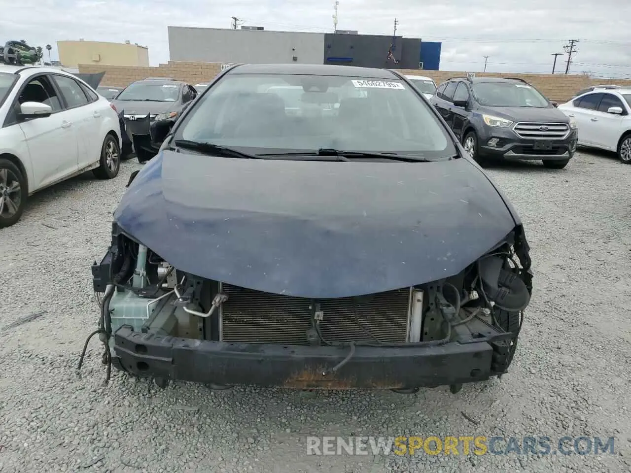 5 Photograph of a damaged car 5YFBURHE2KP920979 TOYOTA COROLLA 2019