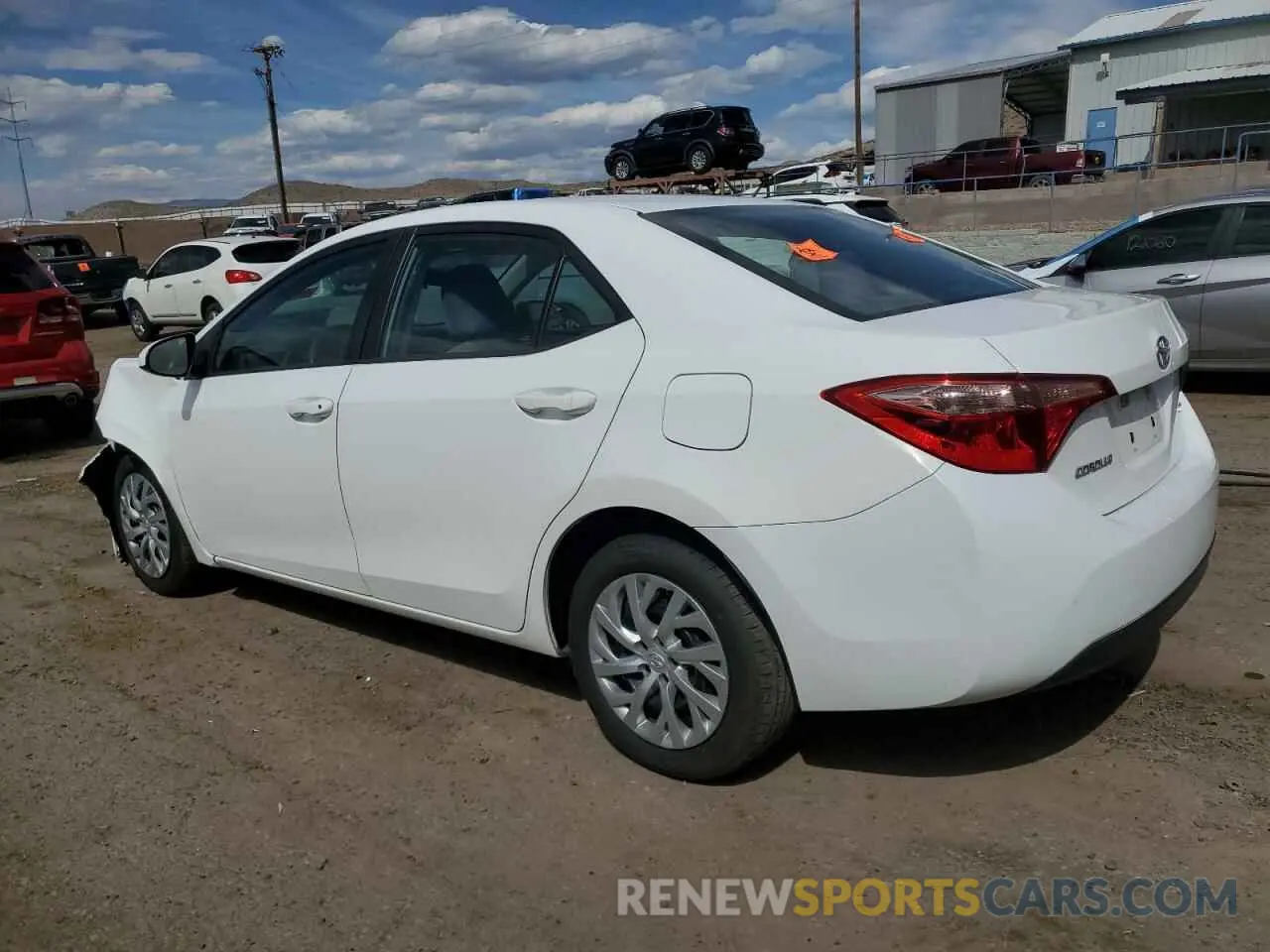 2 Photograph of a damaged car 5YFBURHE2KP924224 TOYOTA COROLLA 2019