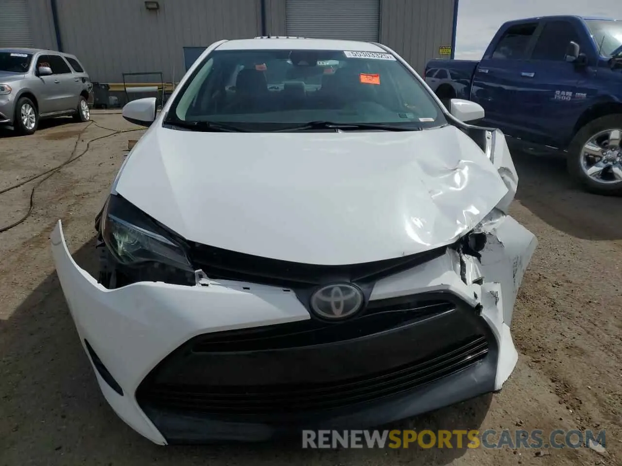 5 Photograph of a damaged car 5YFBURHE2KP924224 TOYOTA COROLLA 2019