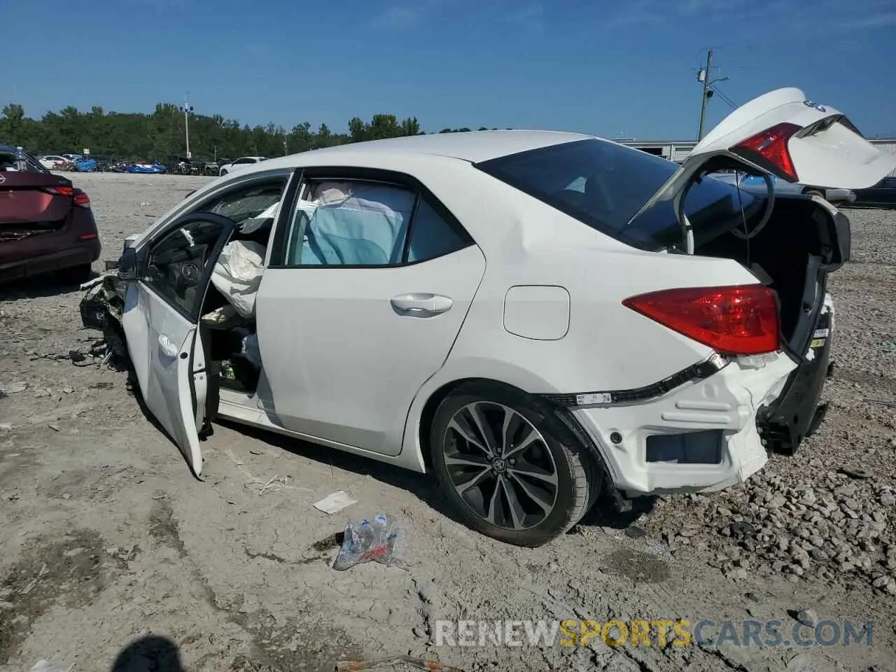 2 Photograph of a damaged car 5YFBURHE2KP924918 TOYOTA COROLLA 2019