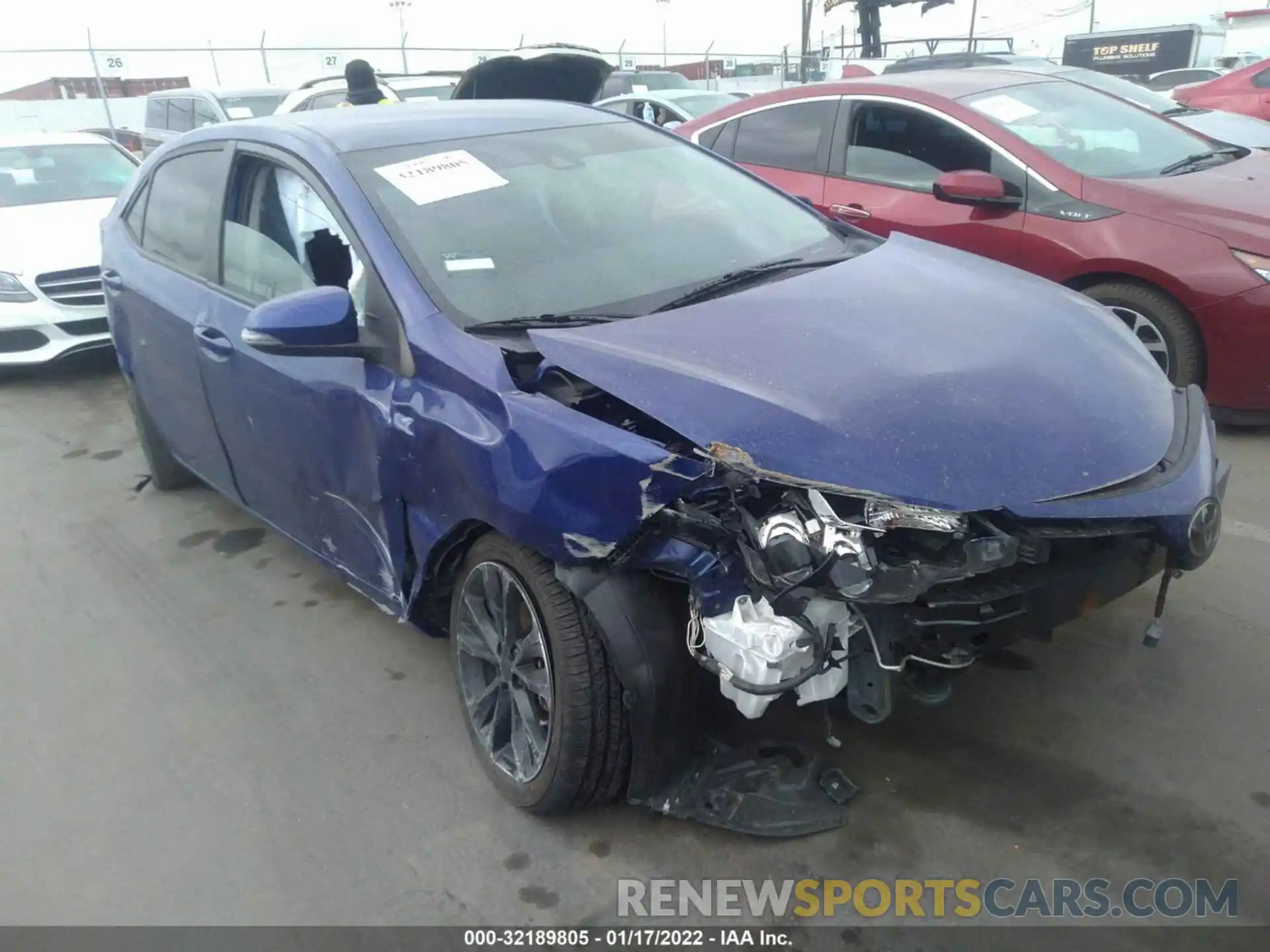 1 Photograph of a damaged car 5YFBURHE2KP926491 TOYOTA COROLLA 2019