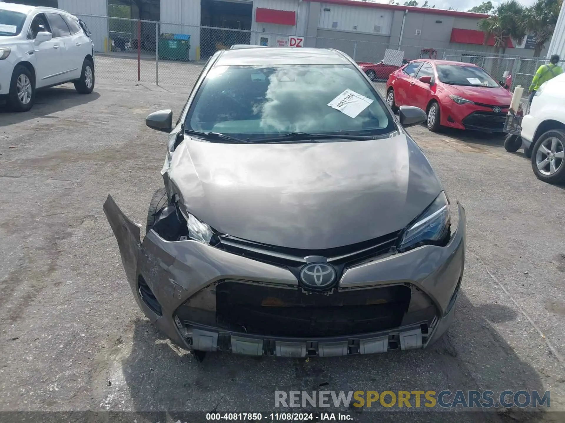 12 Photograph of a damaged car 5YFBURHE2KP928497 TOYOTA COROLLA 2019