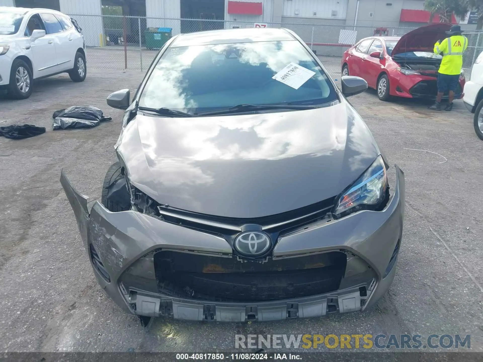 6 Photograph of a damaged car 5YFBURHE2KP928497 TOYOTA COROLLA 2019