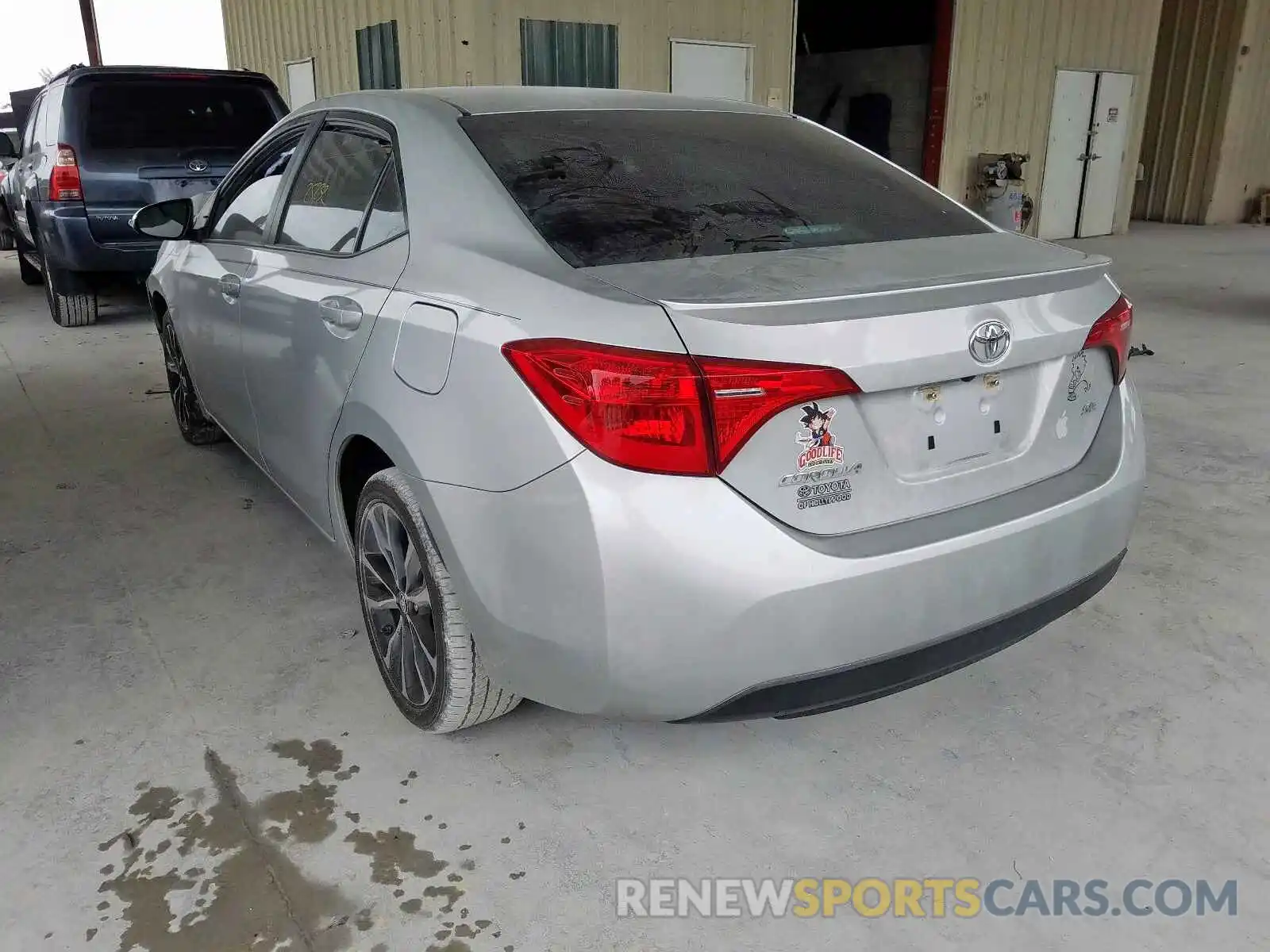 3 Photograph of a damaged car 5YFBURHE2KP930590 TOYOTA COROLLA 2019