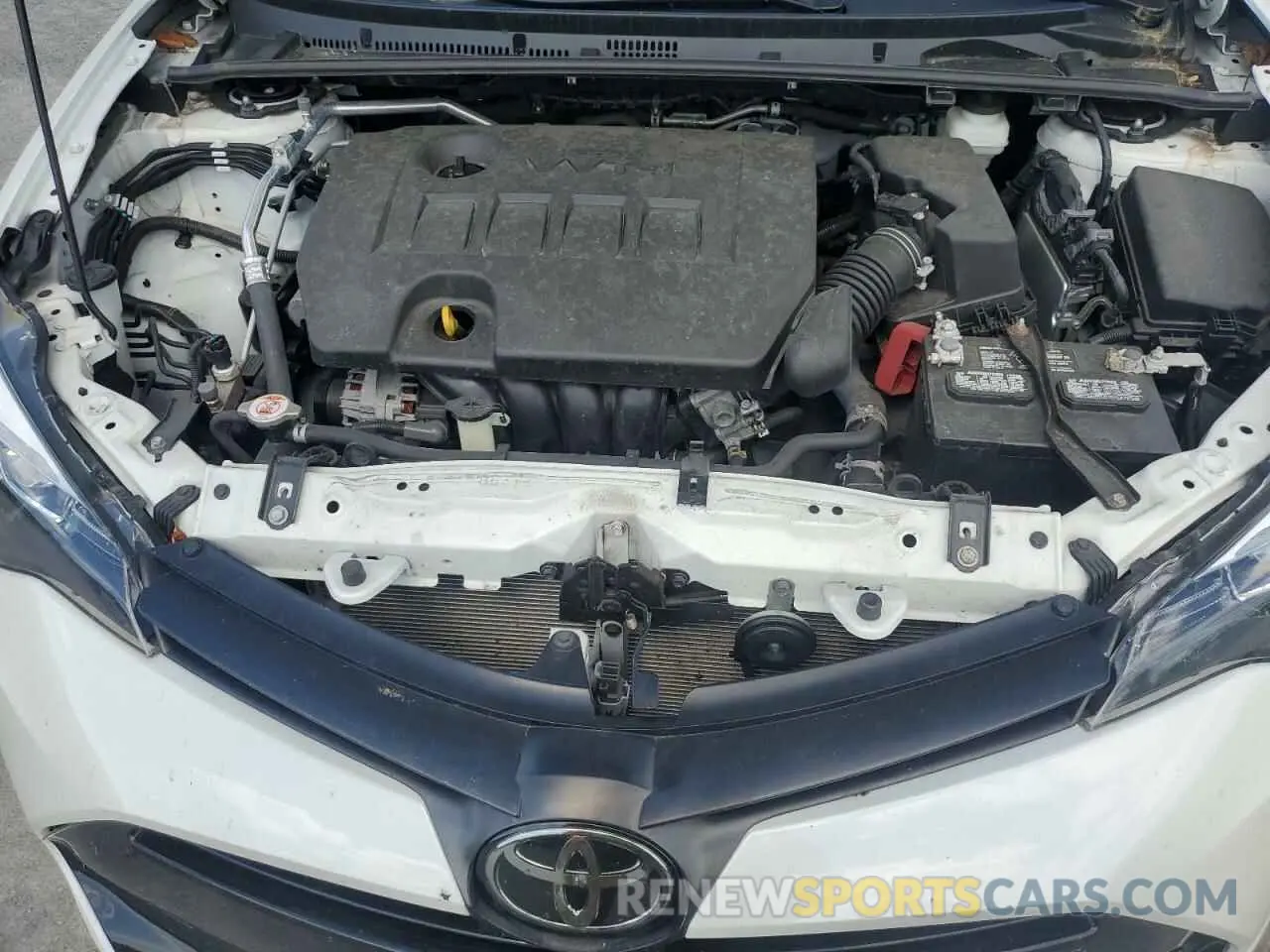 11 Photograph of a damaged car 5YFBURHE2KP930671 TOYOTA COROLLA 2019