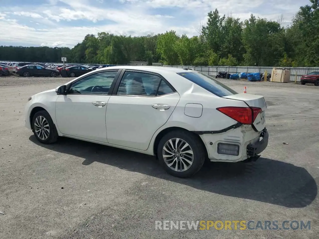 2 Photograph of a damaged car 5YFBURHE2KP930671 TOYOTA COROLLA 2019