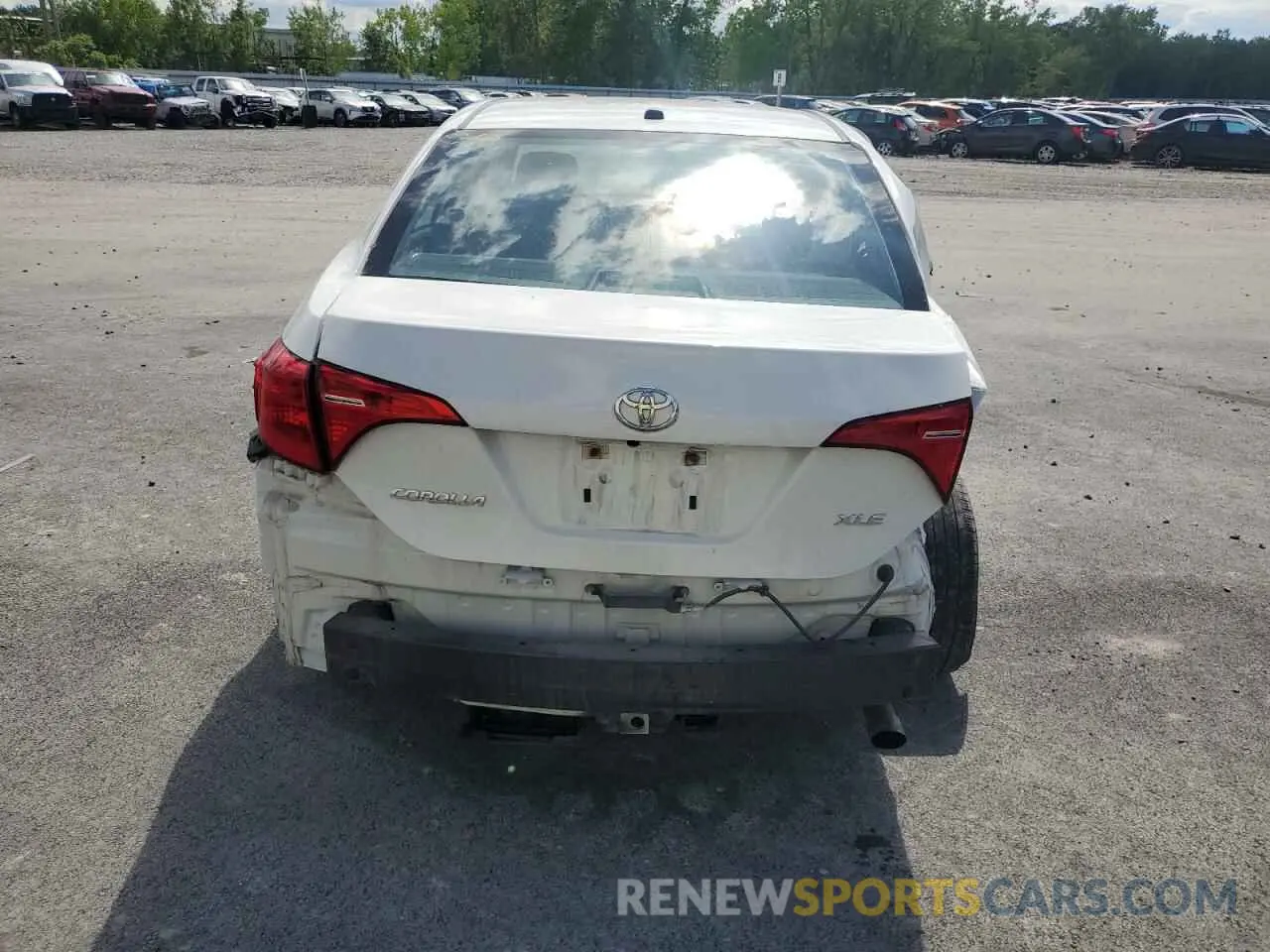 6 Photograph of a damaged car 5YFBURHE2KP930671 TOYOTA COROLLA 2019
