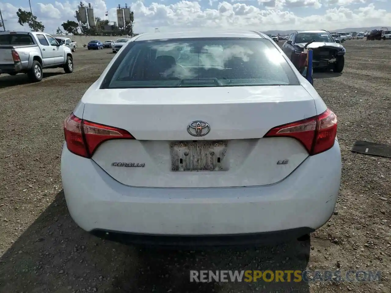 6 Photograph of a damaged car 5YFBURHE2KP932470 TOYOTA COROLLA 2019