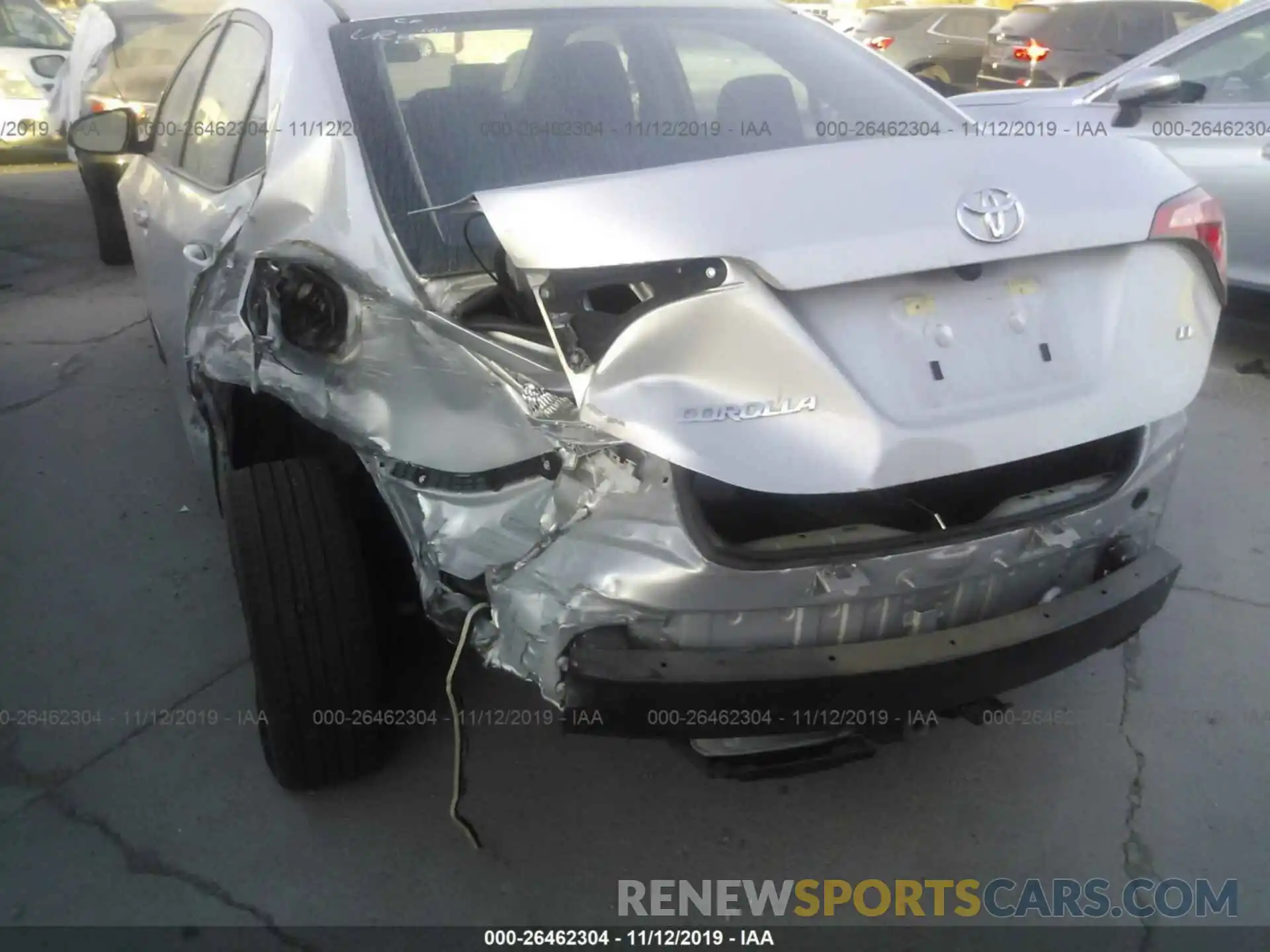 6 Photograph of a damaged car 5YFBURHE2KP933277 TOYOTA COROLLA 2019